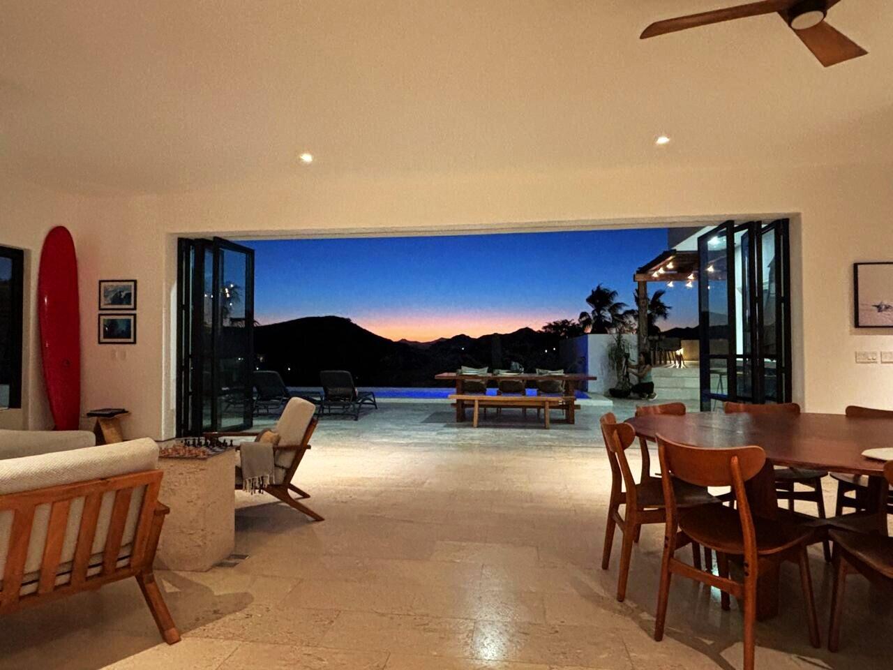 Los Cabos Rancho Cerro Colorado Rincon del Afan: A Desert Modern Masterpiece with Beach Access Anchored on a for sale