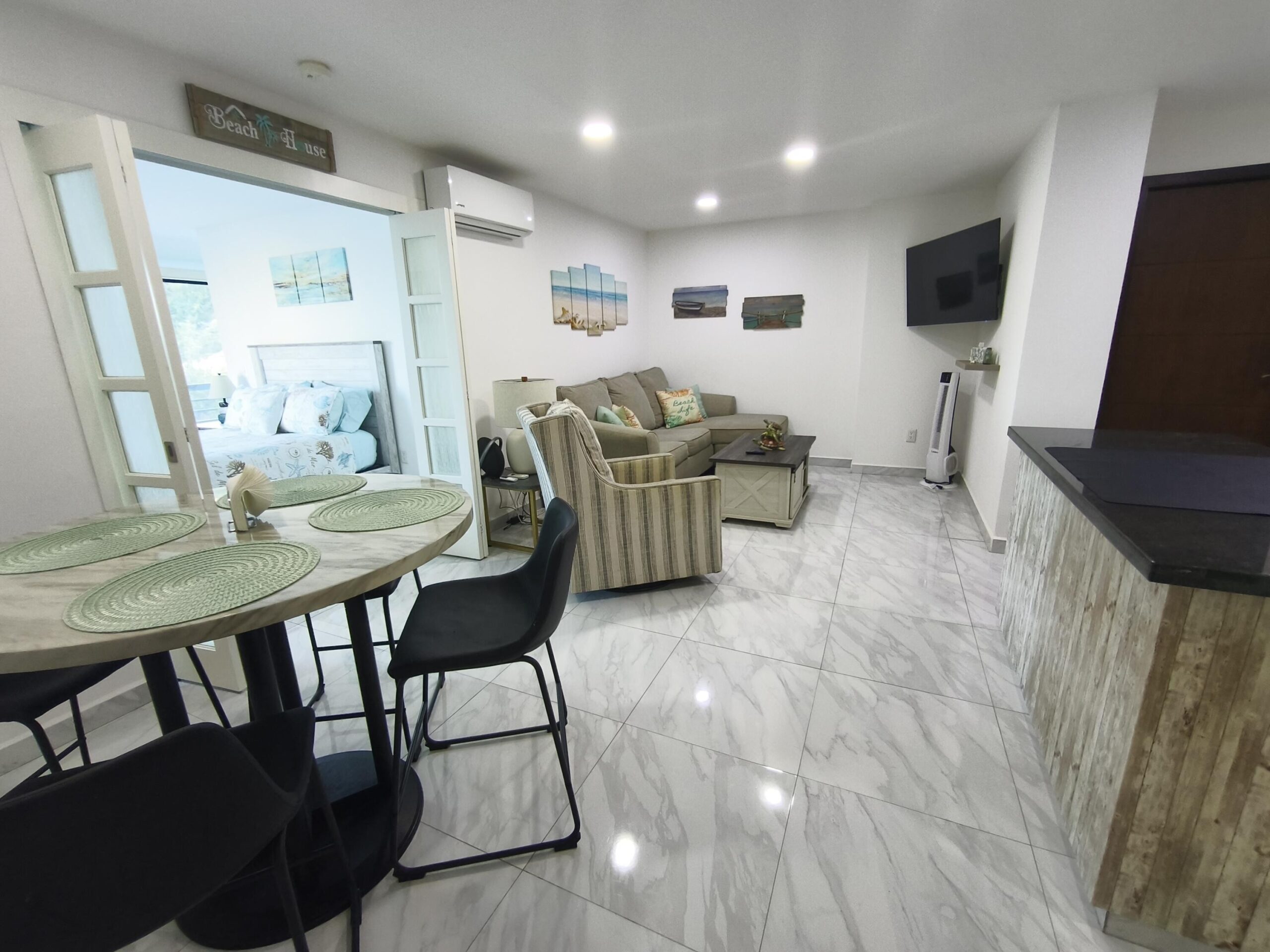 Los Cabos Three Point Tower Stop dreaming about the Cabo lifestyle and start living it! This isn't just a condo; it's your front-row seat to the best of Sunset CSL. Located in the fresh and modern Three Point Tower (built in 2023), Condo 202 comes fully loaded and ready for move-in. We're talking 2 bedrooms, 2 bathrooms, and a private terrace that serves up those gorgeous ocean for sale