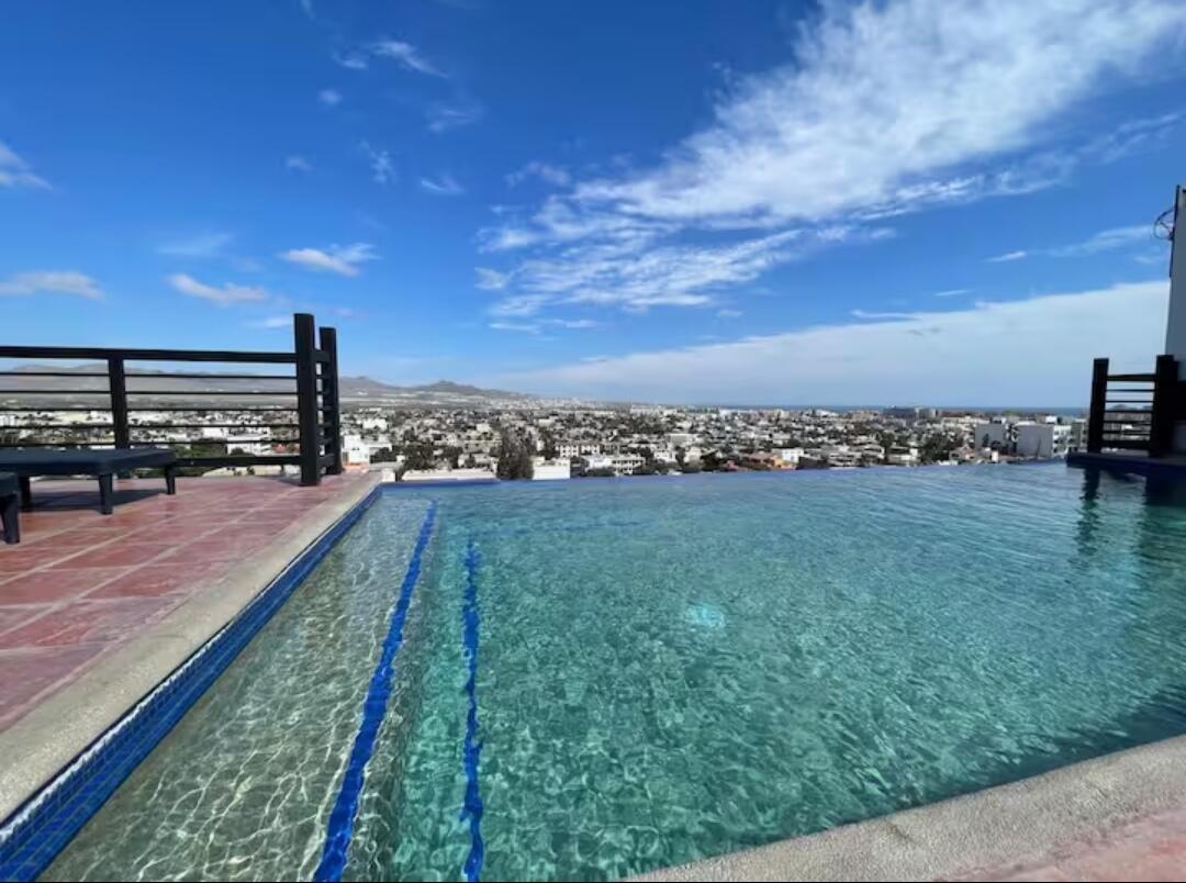 Los Cabos Idaho Condos Bright, spacious 2-bed, 2-bath condo, freshly updated with paint, updated cabinets, and quartz countertops. This stylish, move-in-ready home features a private patio just steps from a beautifully landscaped pool, plus access to the shared rooftop terrace with sweeping ocean for sale