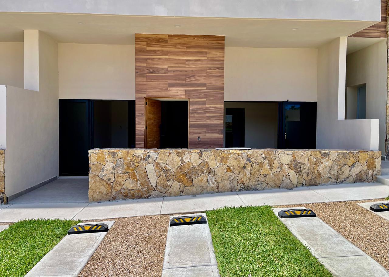 Los Cabos El Encanto El Encanto de La Laguna Del Sol 202 is located in a luxury boutique beachfront community that provides a peaceful environment yet is just a 10 minute drive to Downtown San Jose del Cabo. Del Sol 202 is a beautifully furnished condo, has 2,428 sq ft of interior living space and 627 sq ft of covered terrace and includes a one car garage. It offers a spacious floor plan with high ceilings, wood beams, high-end appliances, and granite counters. It has 3 bedrooms, 2.5 bathrooms. Just a 3-minute walk to a secluded sandy beach. Resort-style amenities available only to the 24 condos in Phase II, include an infinity-edge pool, jacuzzi, and a swim-up palapa bar with BBQ area. Optional membership is available to a private oceanfront beach club featuring an on-site restaurant, gym and pool. for sale