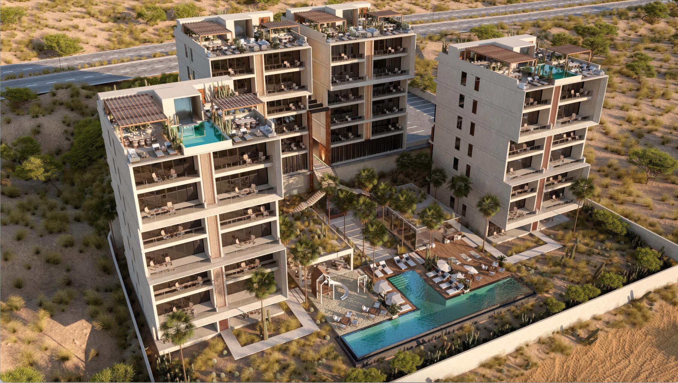 Los Cabos Paramo Páramo Village is a boutique residential community in San José del Cabo. This two-bedroom, two-and-a-half-bathroom residence combines comfort, style, and convenience within a secure, master-planned setting. Open-concept living with refined finishes and expansive for sale
