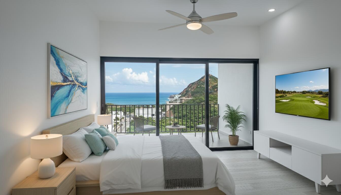Los Cabos Breeze Of Cabo Discover the charm of Ground Floor Unit #103 at Breeze of Cabo, located in the sought-after Sunset area of Cabo San Lucas.This modern 2-bedroom, 2-bathroom condo features a spacious private patio — perfect for enjoying the warm weather and outdoor living. , the unit includes underground parking and access to a shared rooftop with a swimming pool and panoramic ocean for sale