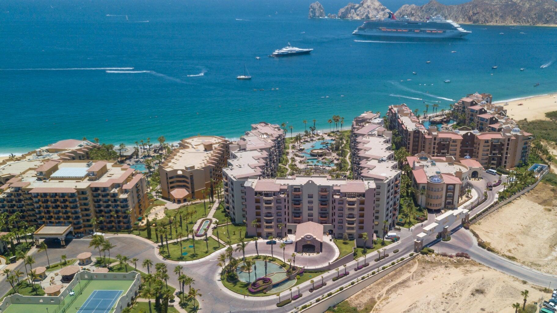 Los Cabos Surfside Residences This immaculately presented residence is set amongst manicured grounds within a private and secure complex. The floorplan incorporates 2 spacious bedrooms, 2 bathrooms, a study nook, modern kitchen with quality appliances, and a spacious living and dining area. The generously proportioned interior flows effortlessly from the open-plan living space, to the private expansive covered terrace from which you can admire the for sale