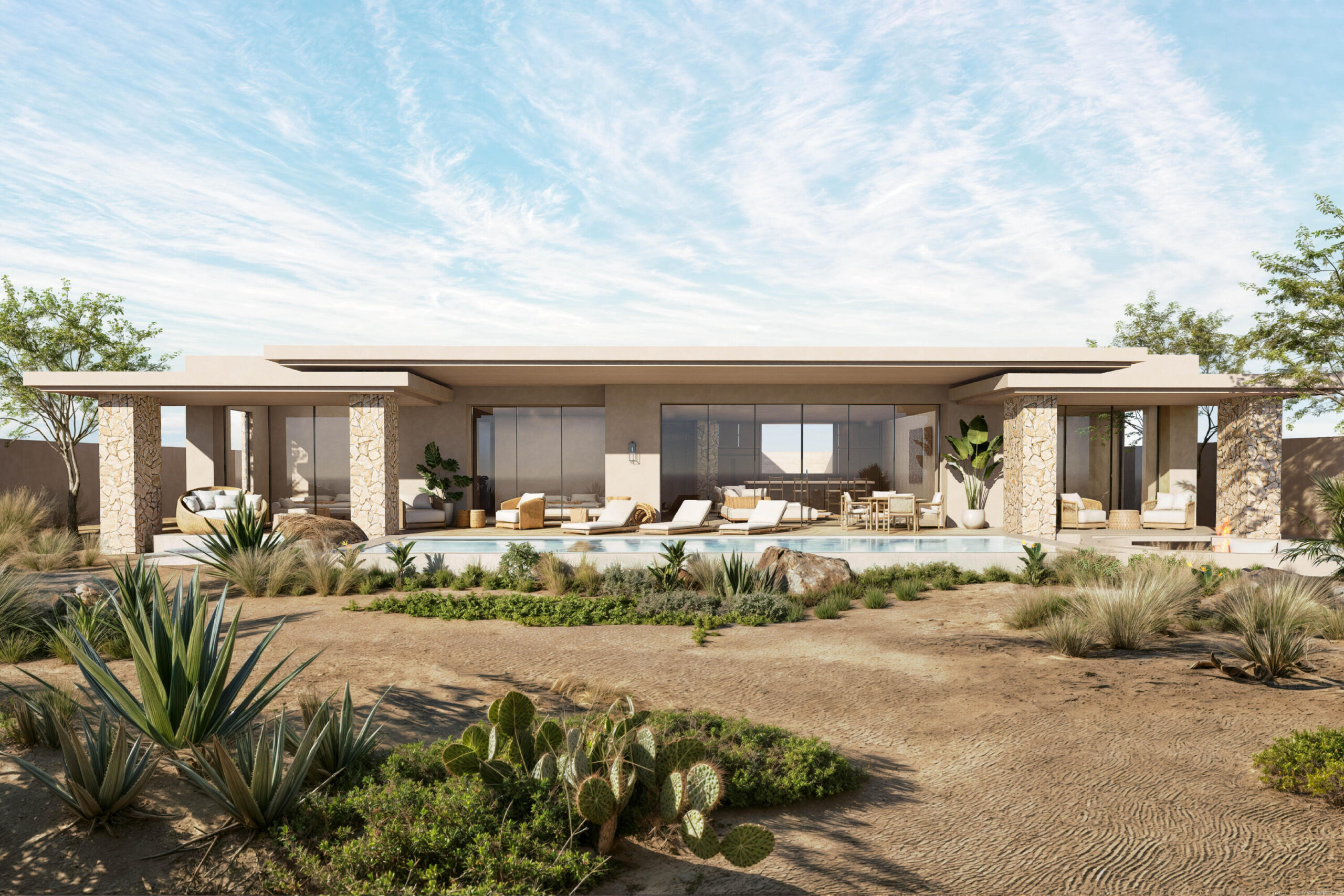 Los Cabos El Tule-Inland:General SAVVY INVESTOR'S DREAM -- BUILT WITH EXCEPTIONAL QUALITY & LIMITLESS POTENTIAL. A rare turnkey development opportunity distinguished by elite construction standards - a level of quality seldom found in Los Cabos. Offered as a complete 10-unit boutique project, it includes two fully finished, luxury turnkey residences showcasing the superior craftsmanship, premium materials, and structural durability that define this development. The remaining eight units are structurally prepared and ready to be completed according to the existing design or customized to match the buyer's vision. Blueprints are in early conceptual stage and can be modified to create a variety of high-value concepts, such as: Boutique hotel, Luxury branded residences, Wellness or medical retreat, Corporate retreat or co-living concept, Exclusive rental community.Located in the high-demand Corridor between Cabo San Lucas and San José del Cabo, the project benefits from exceptional visibility, strong rental demand, and for sale