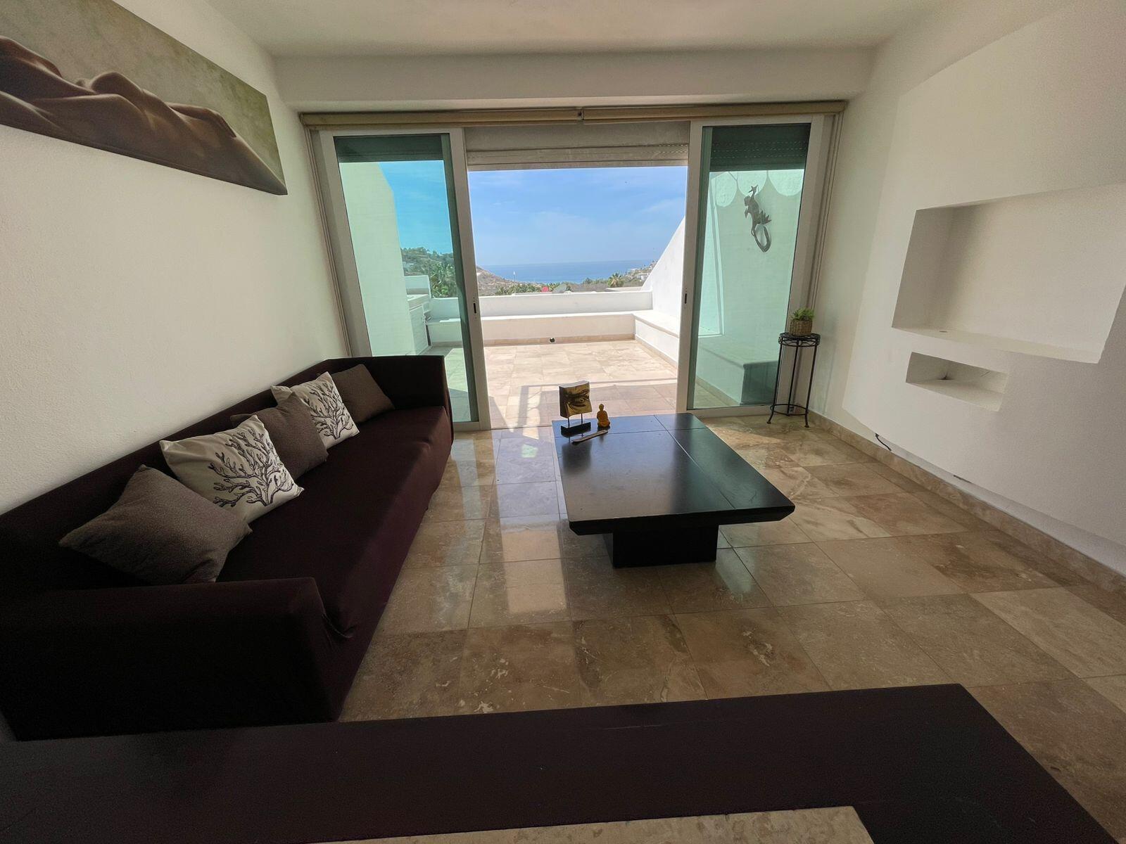 Los Cabos Sjd D/Town:General Description:This charming 2-bedroom, 2-bathroom furnished condo, located in the Fonatur Zone in San José del Cabo. First-level unit with a granite countertop kitchen, living and dining area, lateral terrace, and front terrace with for sale