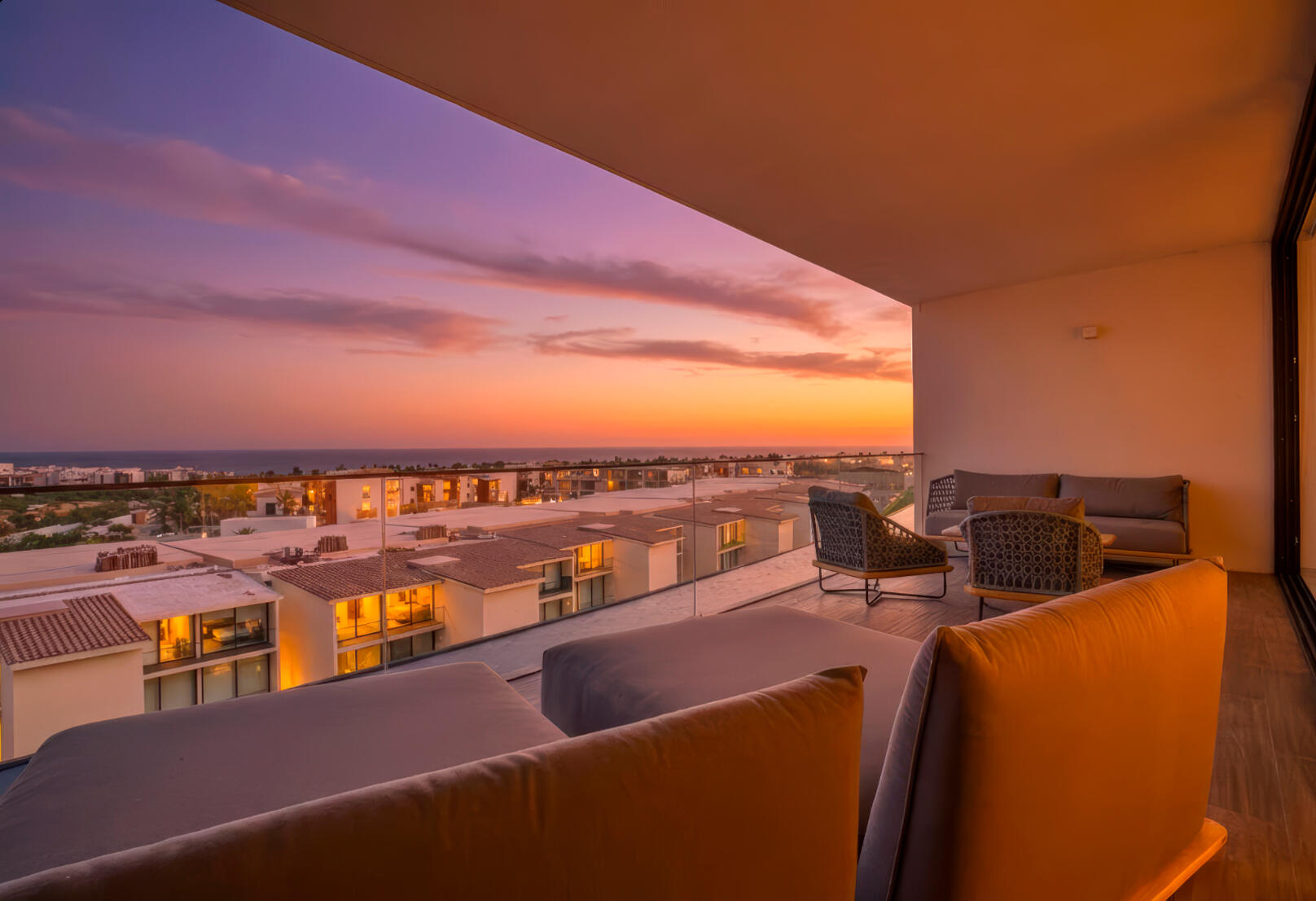 Los Cabos Tramonti Paradiso This ground-floor unit is especially appealing for families or investors targeting pet-friendly or rentals units, thanks to direct garden access, a serene setting, and the convenience of bypassing stairs or elevators all with the comfort, style, and prestige that define Tramonti Paradiso.Beyond the onsite perks, ownership also grants you exclusive access to the elite lifestyle of Quivira Golf Club and Pueblo Bonito Resorts with discounts and privileges at their 29 restaurants, spa and dining venues, elevating this condo from a home to a long-term investment in lifestyle and value.The unit location is so close to the amenities at your doorstep: a semi-Olympic pool, cutting-edge gym, pickleball/paddle courts, clubhouse, business center,deli for sale