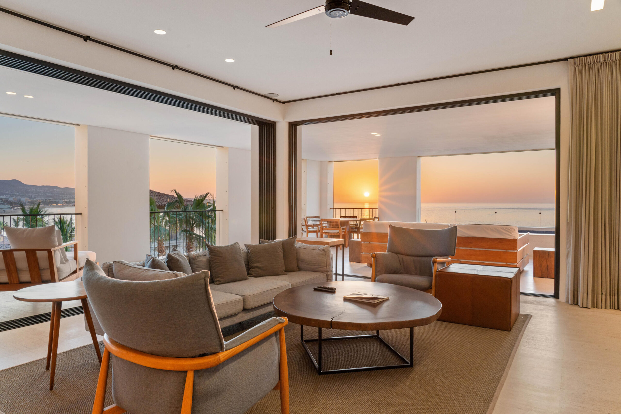 Los Cabos Hacienda Csl Experience beachfront living in this exclusive two-bedroom residence on Medano Beach, featuring sweeping for sale