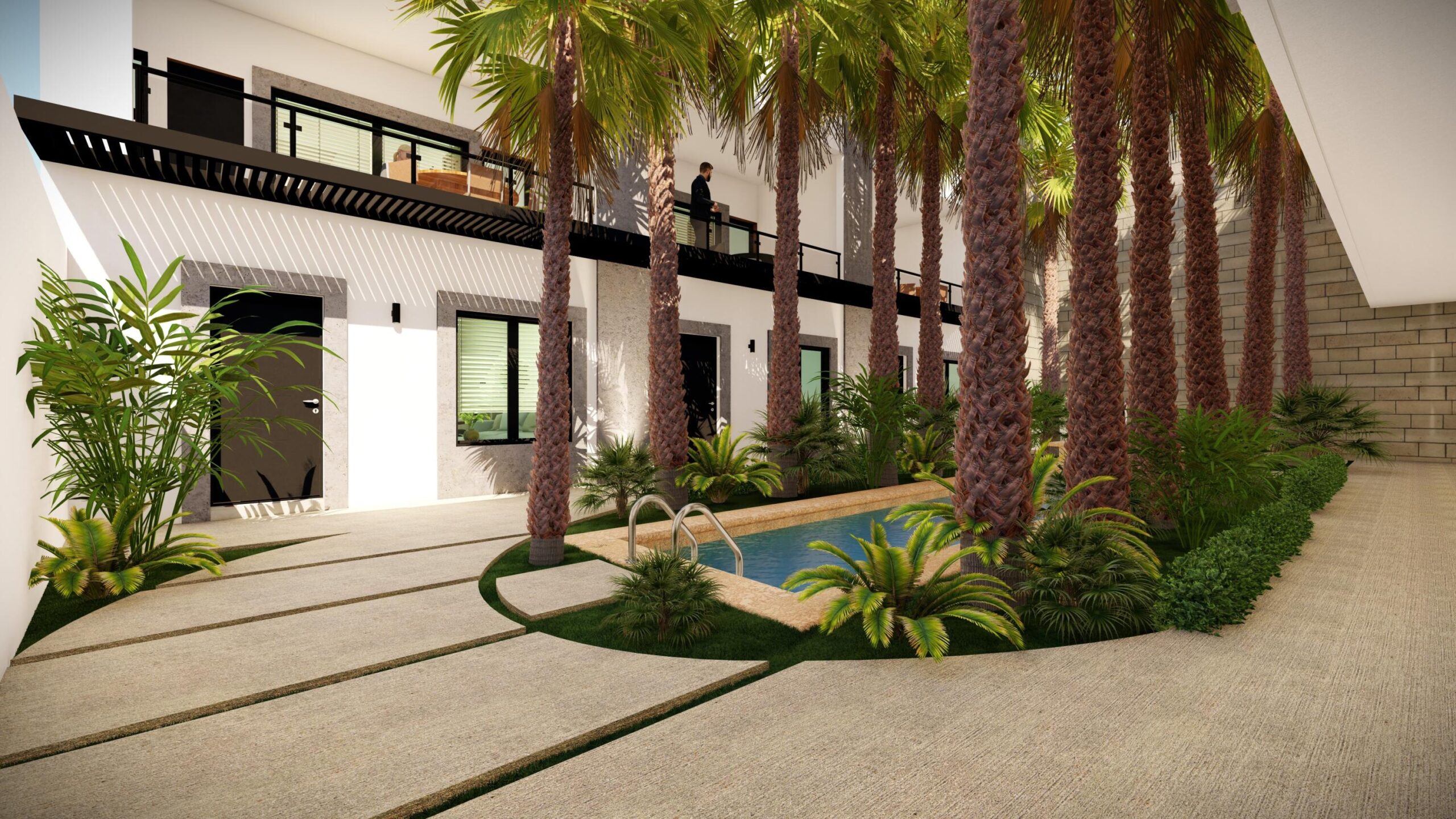 Los Cabos Club La Costa One-bedroom penthouse with a loft-style bedroom and two full bathrooms. Bright corner unit with plenty of natural light throughout.The property features two spacious patios, one ideal for sunbathing and one fully shaded for comfortable outdoor living. Enjoy open fairway-front for sale