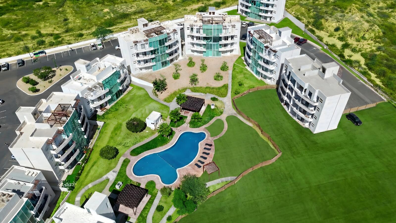 Los Cabos Rivieri Discover Paradise in Cabo San Lucas! Independent Duplex with 2 Bedrooms, 2 Bathrooms, and Backyard at Rivieri Pueblo Mediterráneo! Do you dream of living in a home that combines luxury, comfort, and a tranquil environment? Rivieri Pueblo Mediterráneo offers you the perfect opportunity to make it a reality. Come and discover our new fully independent duplex, located in the exclusive Área del Tezal in Cabo San Lucas, Baja California Sur. This contemporary Mediterranean-style property is ideal for those seeking an elegant and functional home in a secure, gated community. This duplex includes a kitchen with quartz countertop, closet, and 4 air conditioners and appliances. Highlighted Features of the Duplex2 Spacious Bedrooms2 Full BathroomsShared Backyard, perfect for having a petKitchen with Fine Carpentry and elegant finishesClosets in Both Bedrooms for greater convenienceAir Conditioners, ensuring comfort in all seasonsGated and Secure Community, providing peace and privacyExceptional ServicesAt Rivieri Pueblo Mediterráneo, you will not only get a dream home but also access to a variety of amenities designed to enhance your quality of life:Beautiful Clubhouse for meetings and eventsSpectacular Pools for adults and childrenCozy Fire Pit for unforgettable nightsCommon Terrace to enjoy the incredible for sale