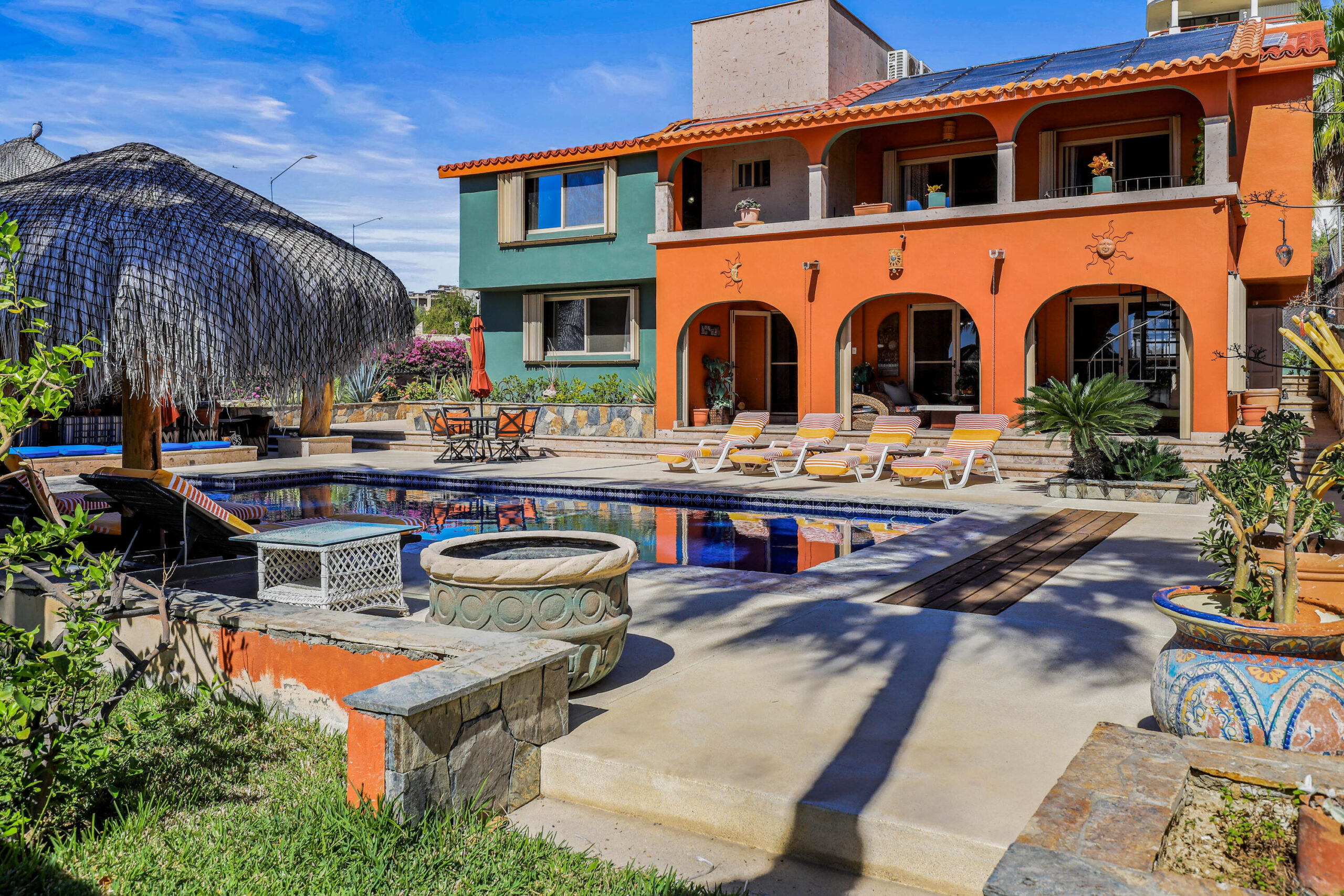 Los Cabos Csl C/Club Golf This Village offers that little bit of something special for everyone, or a whole lot of special.our spectacular development as the best location is a new state-of-the-art club house including Pool and so much more.Simply put... impecable standards with an unparalleled lifestyle.This villa offers comfort and elegance, featuring luxurious finishes, a fully equipped kitchen with granite countertops, spacious living spaces, and beautiful bathrooms with walk-in closets, terraces, and much more. This villa offers privacy and tranquility.Make sure to pack your sunglasses and sun screen as the Country Club Cabo San Lucas will deliver when it comes to the weather. This for sale