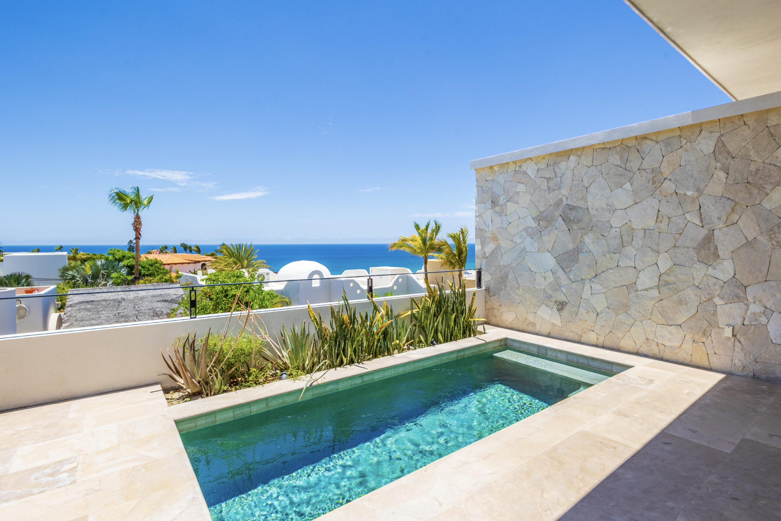 Los Cabos Paramo Páramo Village is a boutique residential community in San José del Cabo. This two-bedroom, two-and-a-half-bathroom residence combines comfort, style, and convenience within a secure, master-planned setting. Open-concept living with refined finishes and expansive for sale