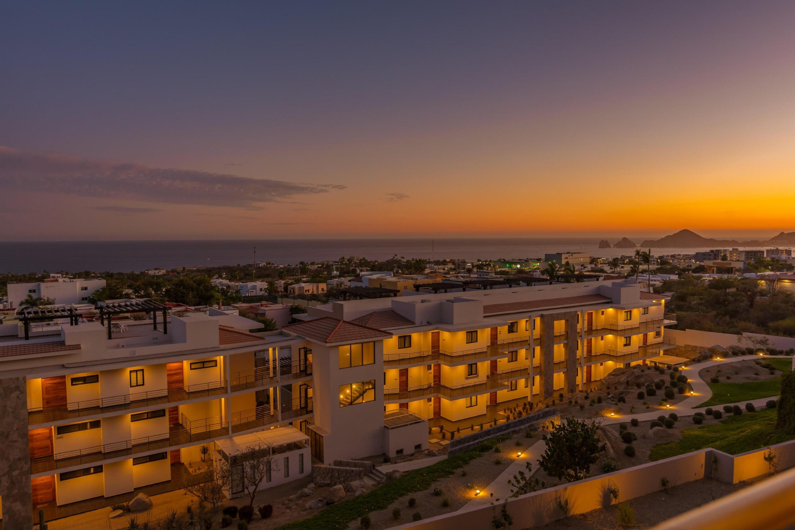Los Cabos Paramo Páramo Village is a boutique residential community in San José del Cabo. This two-bedroom, two-and-a-half-bathroom residence combines comfort, style, and convenience within a secure, master-planned setting. Open-concept living with refined finishes and expansive for sale
