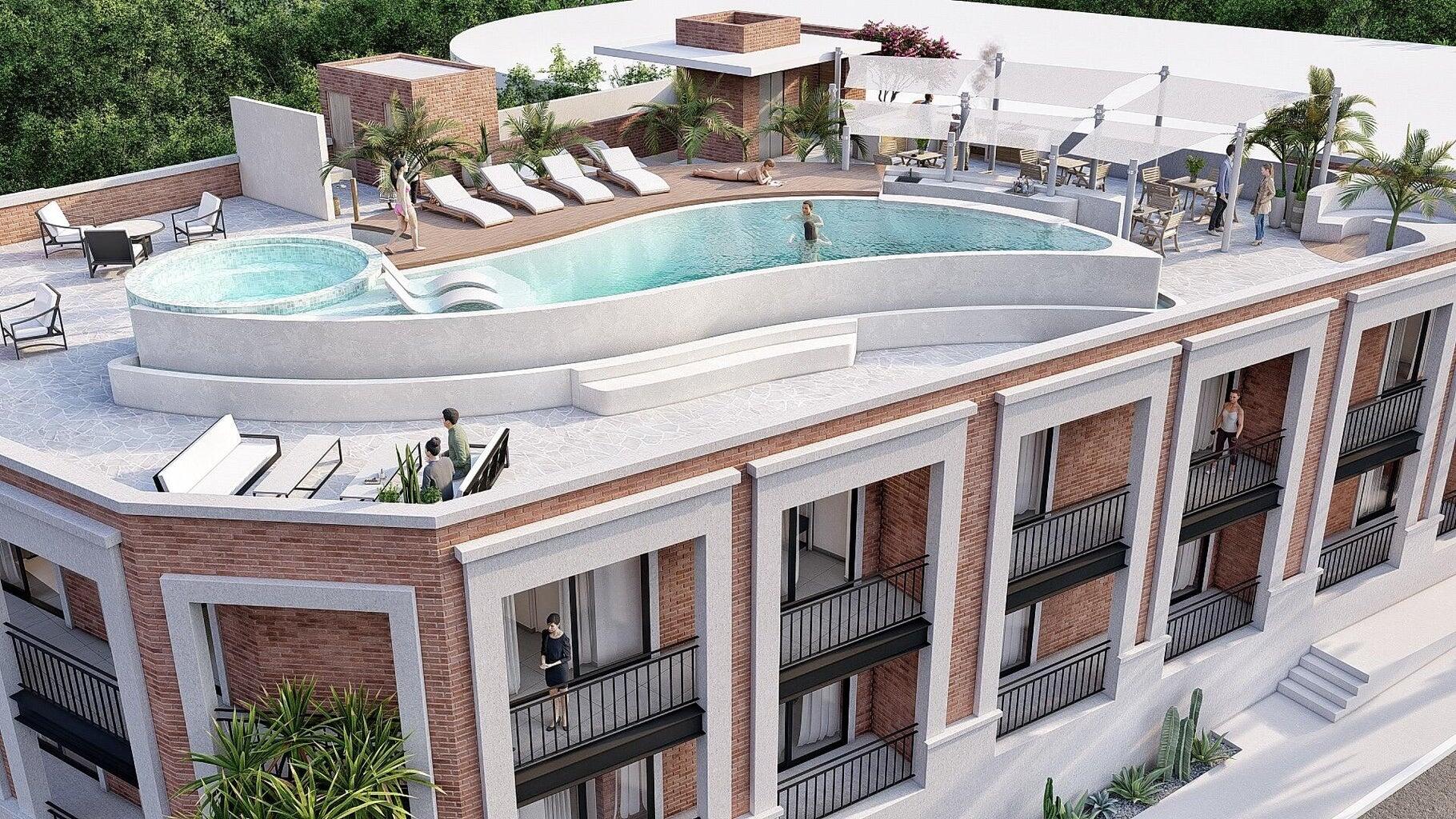 Los Cabos Dunes Residence Club Experience elevated resort style living in this stunning 3-bedroom penthouse. Designed with an expansive open-concept layout, the living, dining, and kitchen areas flow seamlessly together, highlighted by oversized sliding glass doors that open to a spacious private terrace, ideal for outdoor dining and elegant entertaining.Each of the three bedrooms offers a beautifully appointed in-suite bathroom and refined furnishings, providing comfort, privacy, and a sophisticated retreat for residents and guests alike.The private rooftop terrace is designed for exceptional outdoor living, featuring a built-in BBQ, fire pit, and generous lounge seating--perfect for enjoying the ocean for sale