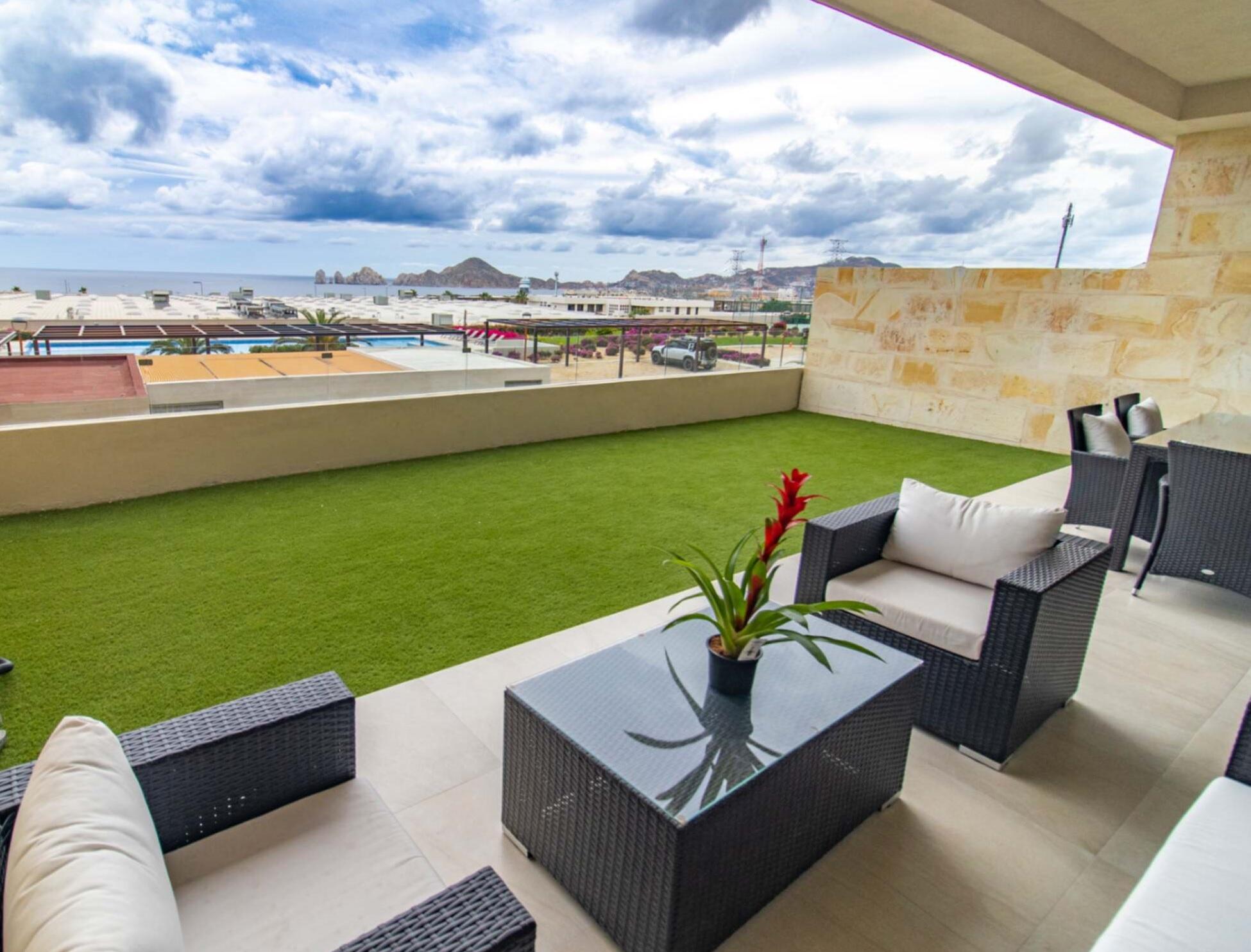 Los Cabos Cabo Costa LAST UNITS! A stunning four-bedroom GARDEN LEVEL Villa in Cabo San Lucas, with A HUGE! deck and for sale