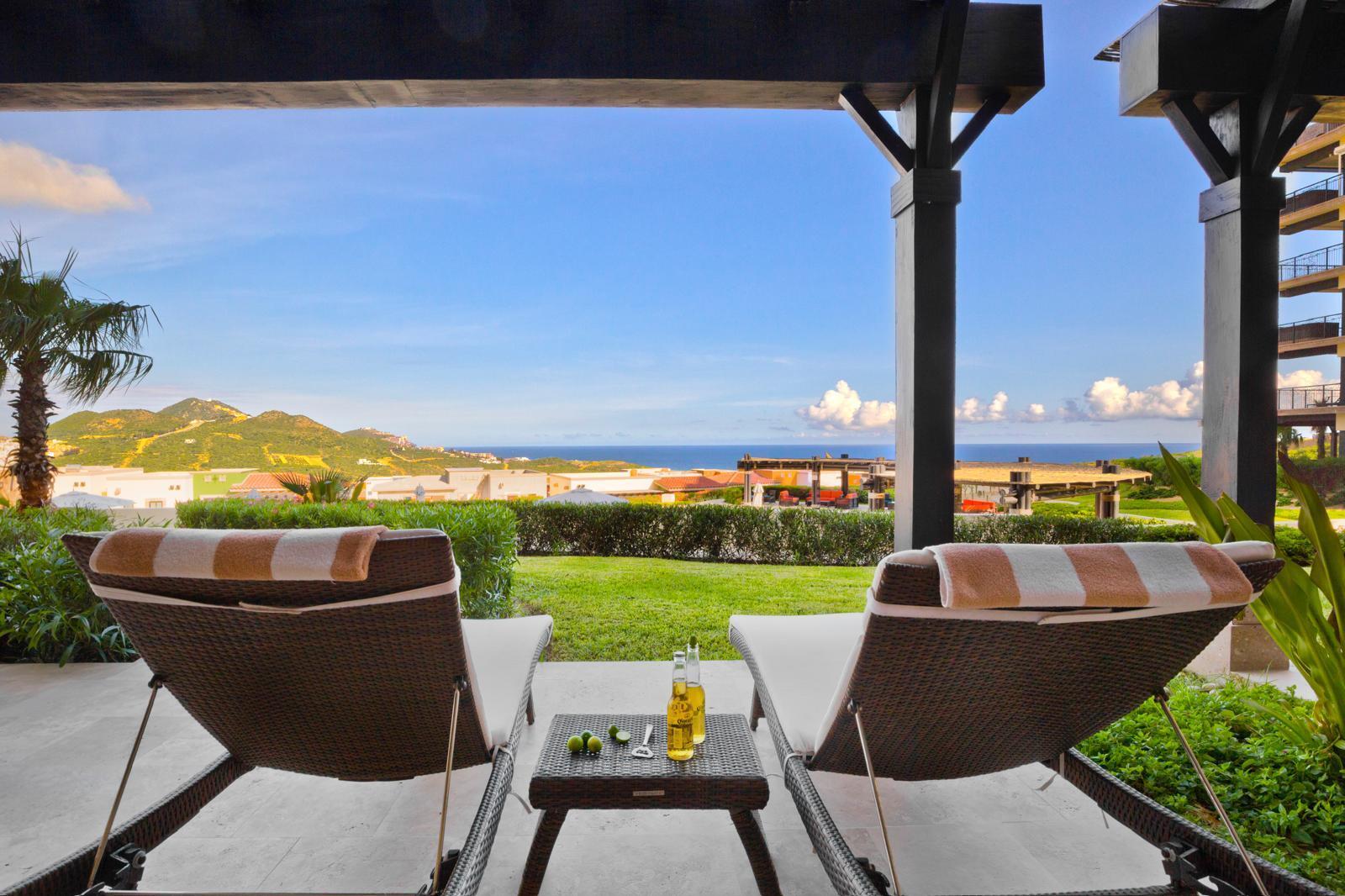 Los Cabos One Medano Beautifully renovated between 2019-2021, this luxury condo offers an unbeatable location just steps from Medano Beach and the Cabo San Lucas Marina. Floor-to-ceiling windows frame breathtaking ocean for sale