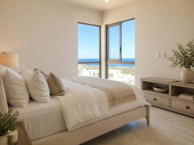 Los Cabos Cabo Costa Enjoy the Cabo lifestyle without the ultra-luxury price tag. This beautifully appointed two-bedroom, two-and-a-half-bath penthouse at Cabo Costa combines comfort, style, and exceptional value in one of Cabo San Lucas' most vibrant and convenient neighborhoods.The thoughtful floor plan offers bright, open living spaces that flow seamlessly onto private terraces, while the expansive rooftop is your own personal retreat, complete with a plunge pool--perfect for whale watching, relaxing under the stars, or enjoying a sunrise cup of coffee. Cabo Costa is a well-maintained community offering amenities that complement both full-time living and second home ownership. Residents enjoy a heated swimming pool, fully equipped fitness center, fire pit, and inviting social areas designed to make the most of Cabo's – S/N Via La Paloma, Cabo Corridor, BS